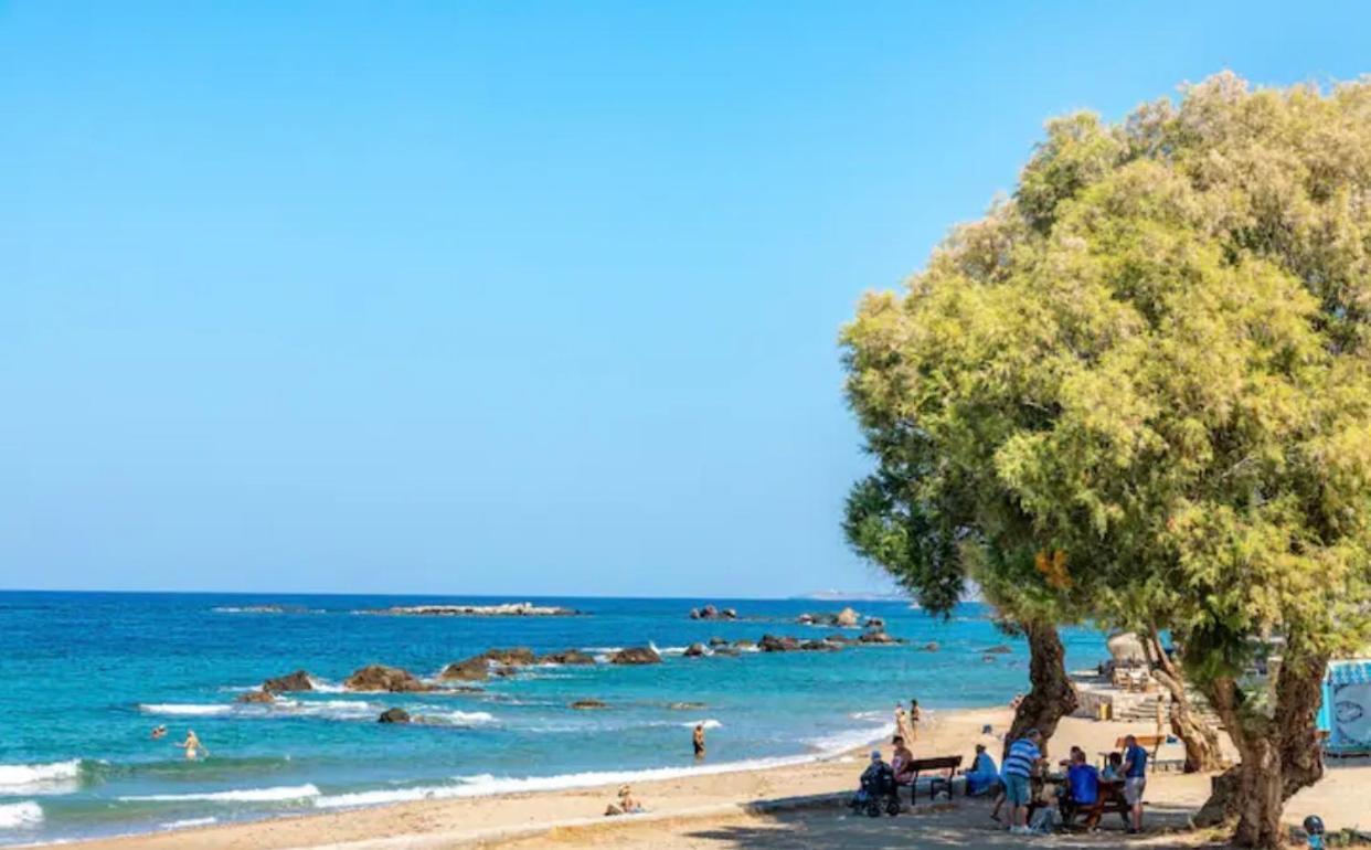 Beachfront Lux Apartments & Gym 4 Chania  Luaran gambar